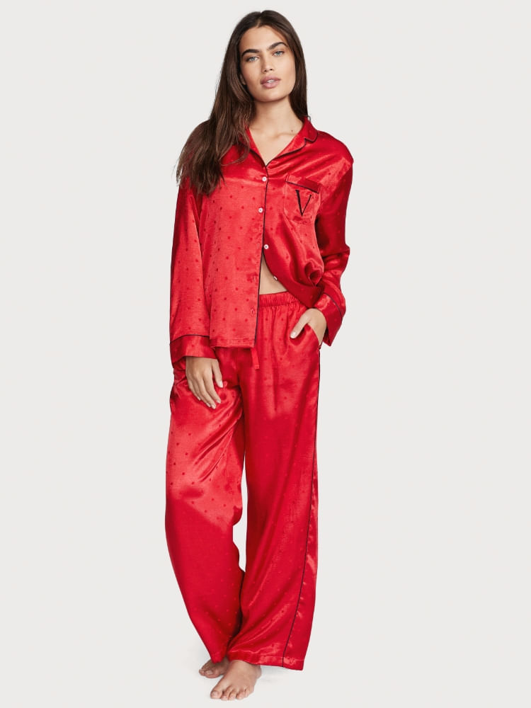 Pijama de Satén 111732115FDI - Victoria's Secret