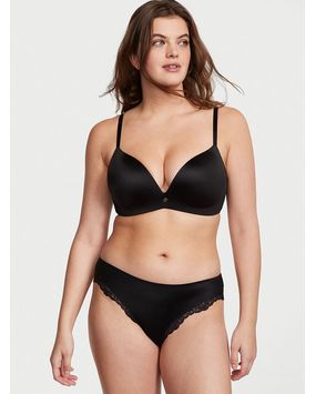 Panty Thong con Encaje Negro