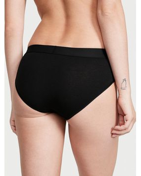 Panty HipHugger Con Logo Negro