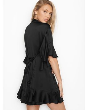 Bata estilo Kimono de Satén