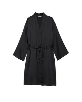 Bata estilo Kimono Negro