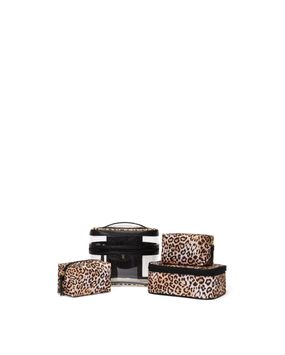 Cosmetiquero 4 en 1 Print Leopardo