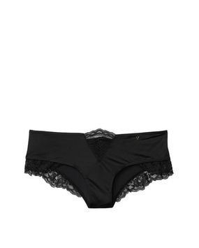 Panty Cheeky con Encaje Negro