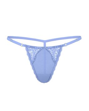 Panty Tanga Azul