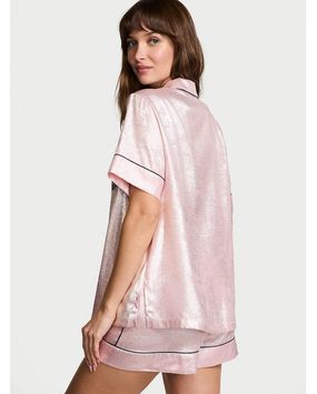 Pijama Short Rosa