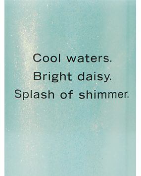 Mist Corporal Con Brillos Aqua Kiss