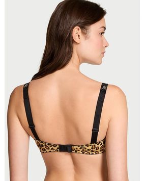 Bralette Con Tiras Brillantes Estampado