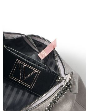 Bandolera Gris Mini Curve