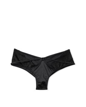 Panty Cheeky con Encaje Negro