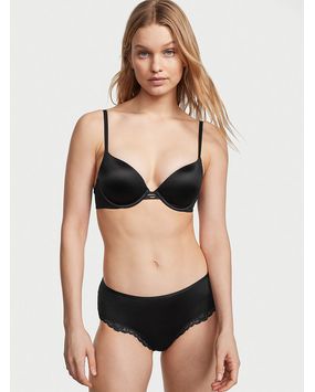 Panty Cheeky con Encaje Negro