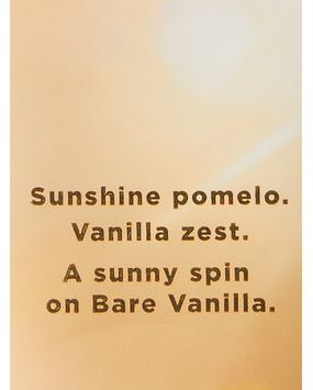 Crema Corporal Bare Vanilla Sol