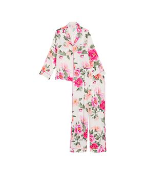 Pijama Pantalón Satén Floral